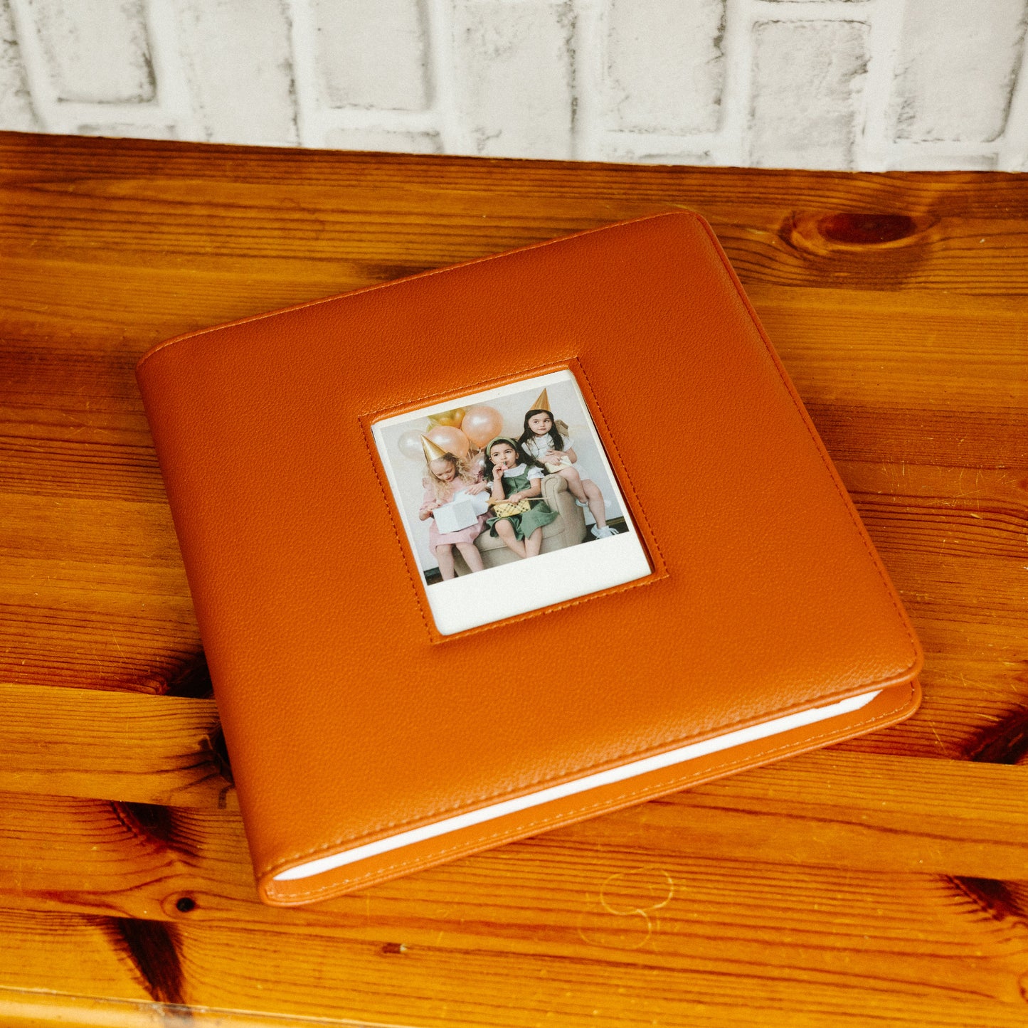 Large Photo Album for Instax Wide & Polaroid Photos – 288 Slots, Vegan Leather